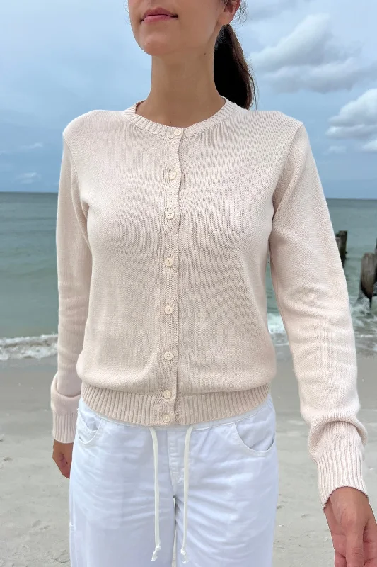 Letter embroidery Amalie Cardigan
