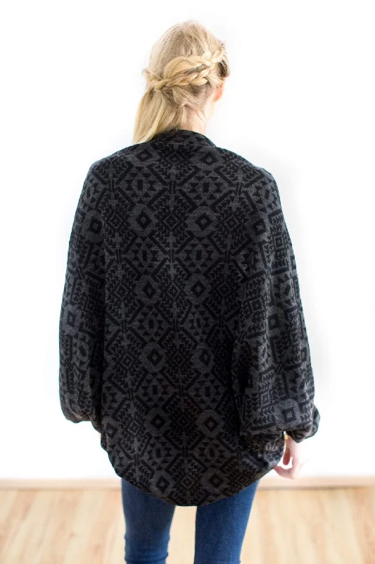 Street Letter Style Cardigan O'MonDieu