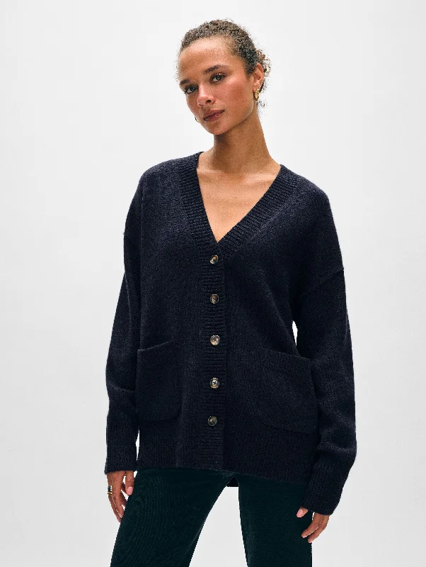 Soft Fabrics Cashmere Luxe Pocket Cardigan