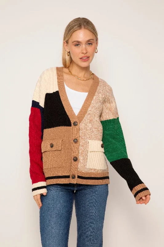 Design sense CPW Goldie Mixed Stitch Cardigan