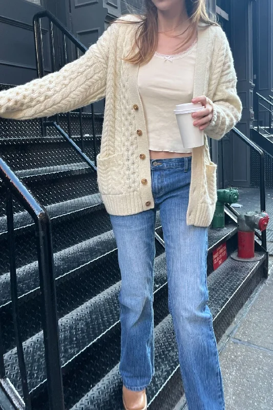 Boutique style Eva Cable Knit Sweater