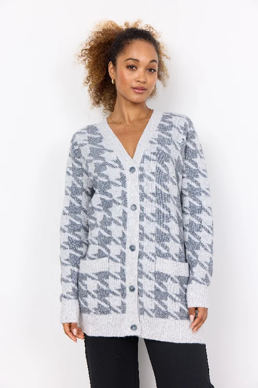Easy Chic Ine Cardigan - Grey