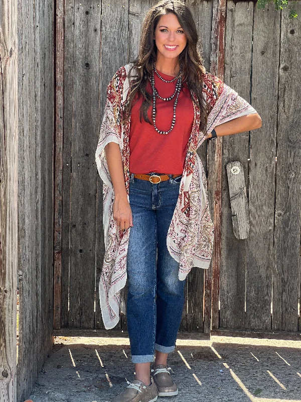 Soft Looks Savanna Cream Kimono