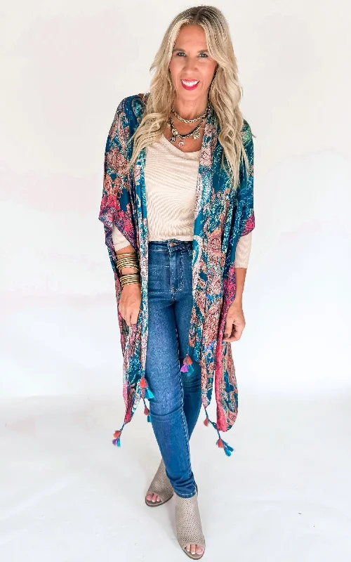 Noble Temperament Sopia Kimono - Final Sale