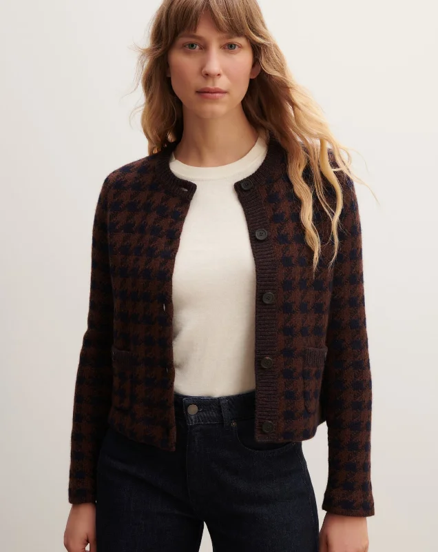 Houndstooth jacket