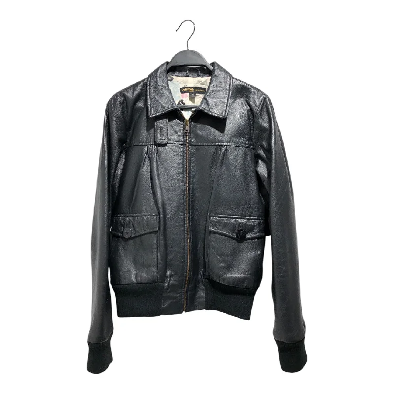 Fashion Concept VOLCOM/Leather Jkt/M/Leather/BLK/