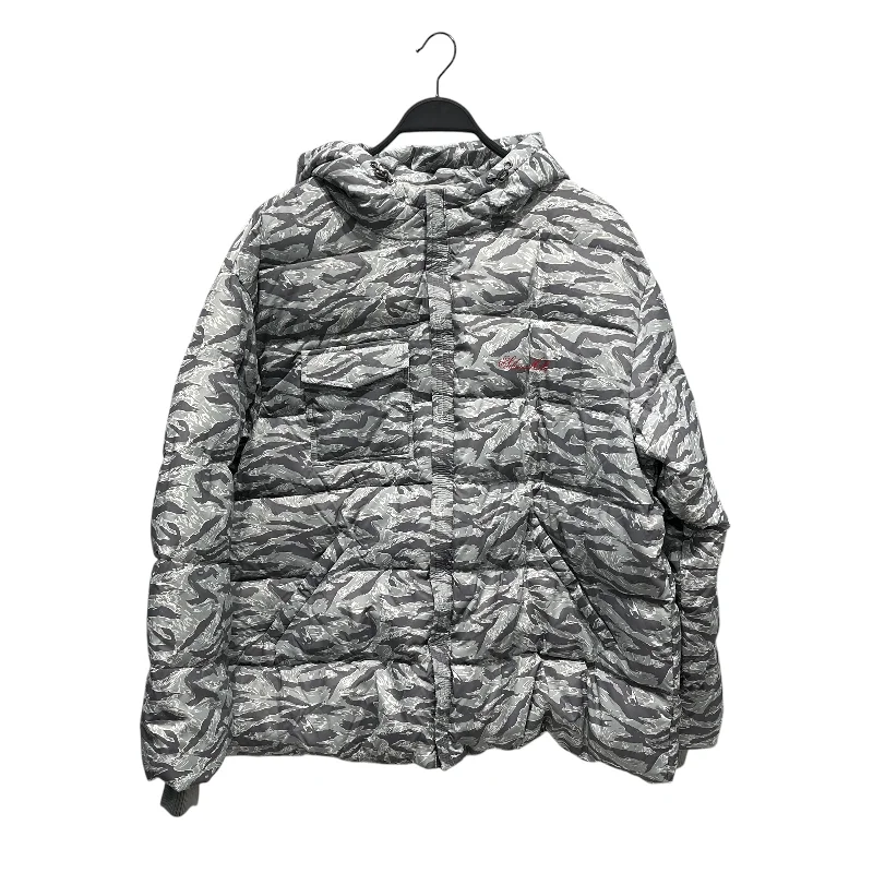 Exquisite Tailoring SIBERIA HILLS/Puffer Coat/L/All Over Print/Nylon/GRY/