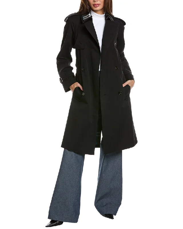 Sports And Leisure Burberry Detachable-Collar Trench Coat