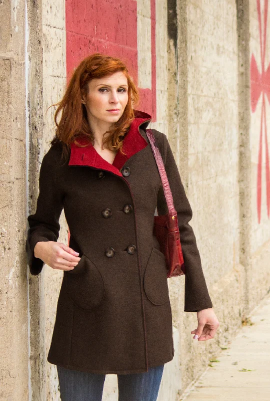 Personalized Wear CAR COAT · espresso