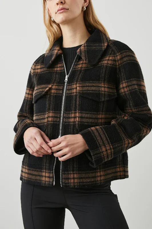 Fashion And Simplicity CHEYENNE JACKET - CAMEL JET