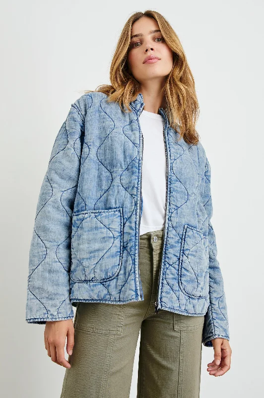 Comfy Chic DENVER JACKET - MED VINTAGE 
CLOUD WASH