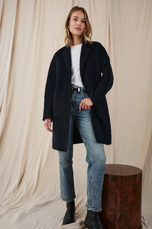 Classic Style EVEREST COAT - NAVY