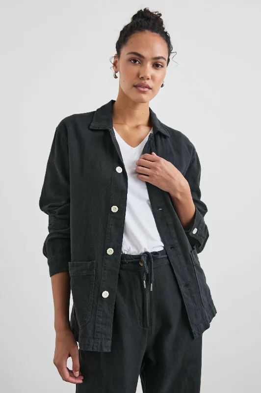 Preview New Products GWEN JACKET - WASHED BLACK