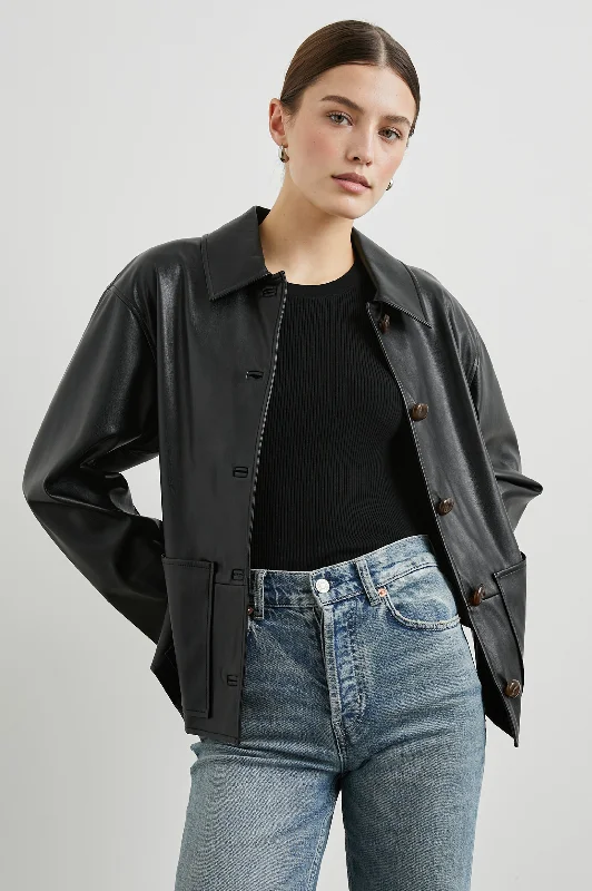 Celebrity Style HAISLEY JACKET - BLACK
