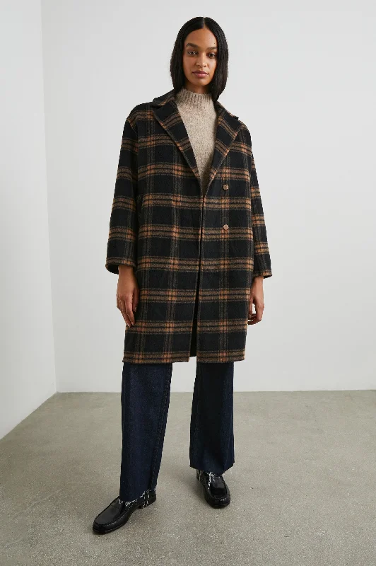 Exquisite Details LORE COAT - CAMEL JET