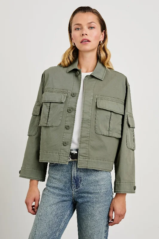 High Street Fashion MADISON JACKET - DARK OLIVE