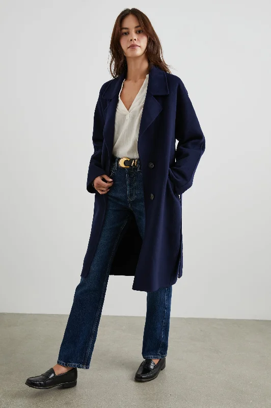 Effortless Style MARTA COAT - NAVY
