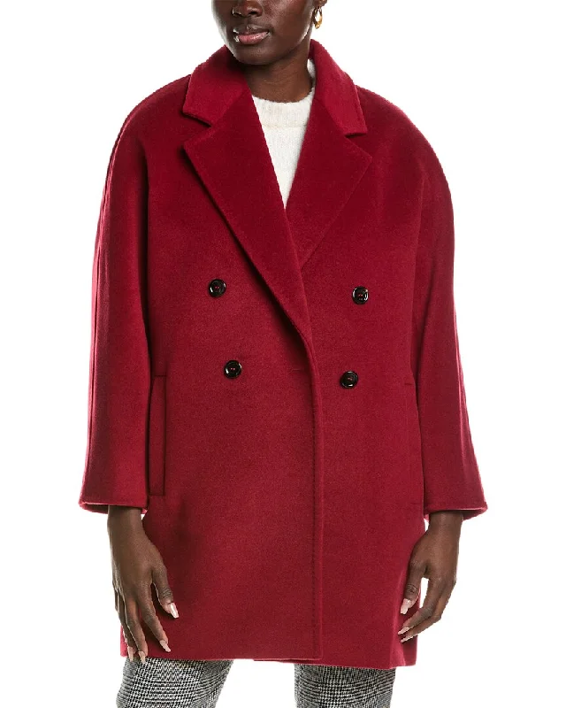 Quality Tailoring Max Mara Addurre Wool & Cashmere-Blend Coat