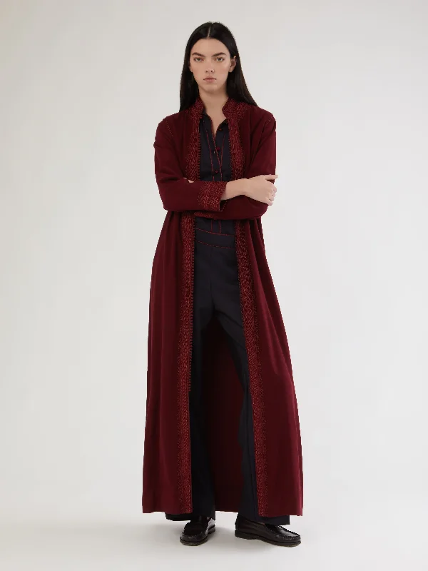 Moroccan long cashmere robe