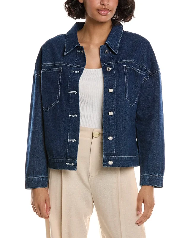 Fashionable Inner Wear Pascale La Mode Washed Denim Shirt