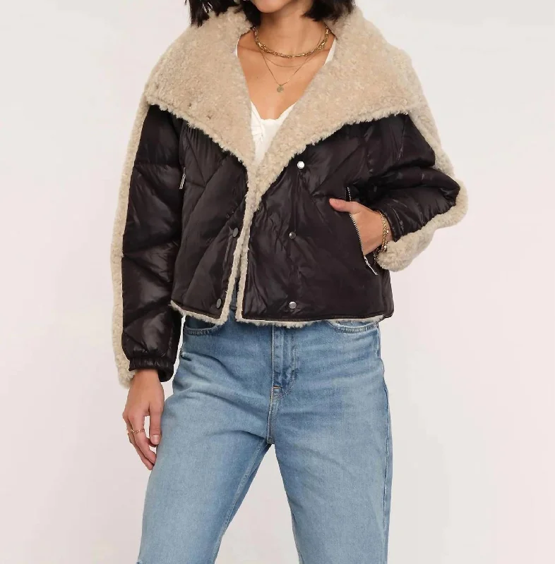 Exquisite Design Solas Jacket In Black