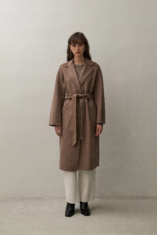 High-end Customization THE CLASSIC COAT - CHOCOLATE MELANGE