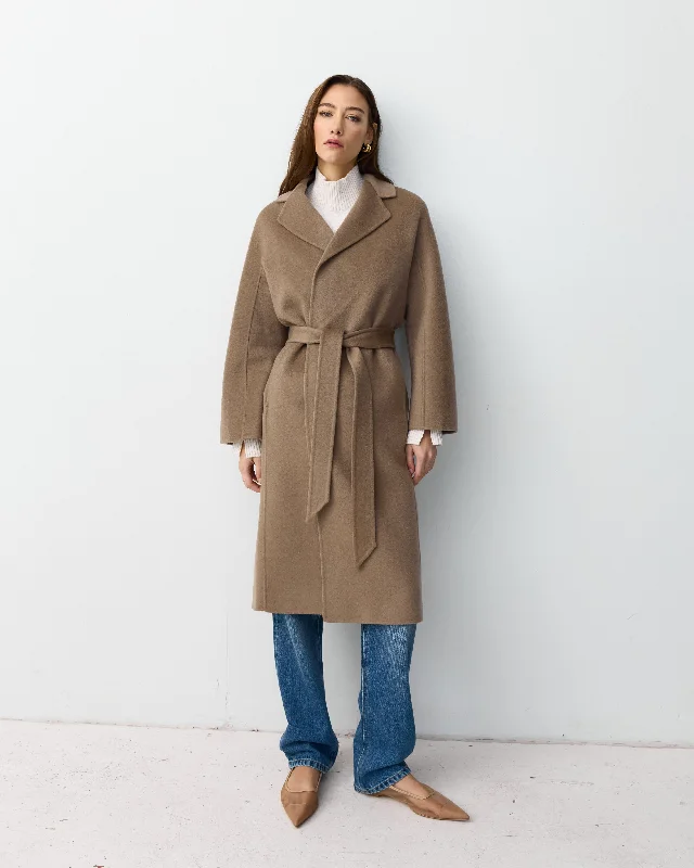 Luxury Fashion THE CURATED CLASSIC COAT - TAUPE
