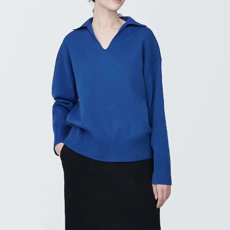 Exquisite Tailoring Milano Ribbed Polo Sweater