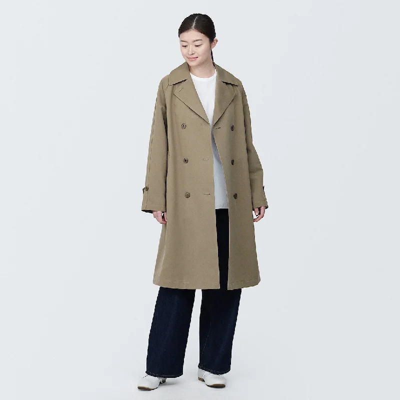 Quality Tailoring Water Repellent Trench Coat