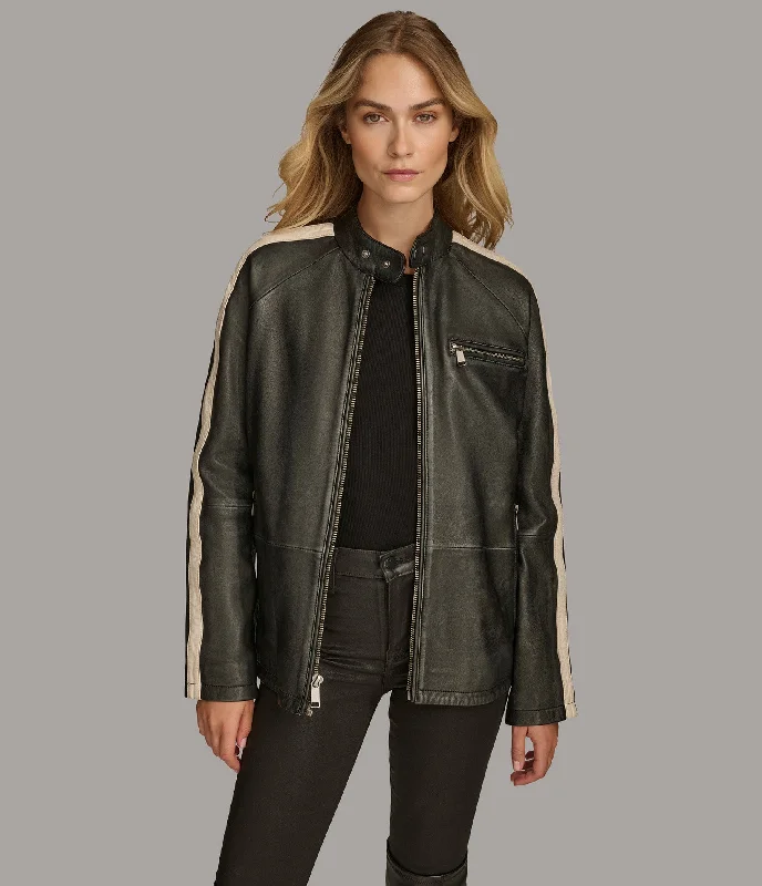 Summer Selection Presley Oversized Striped Boyfriend Racer