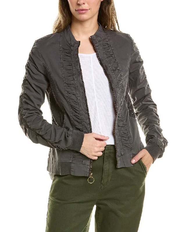 Bright Colors XCVI Wearables Orrick Bomber Jacket