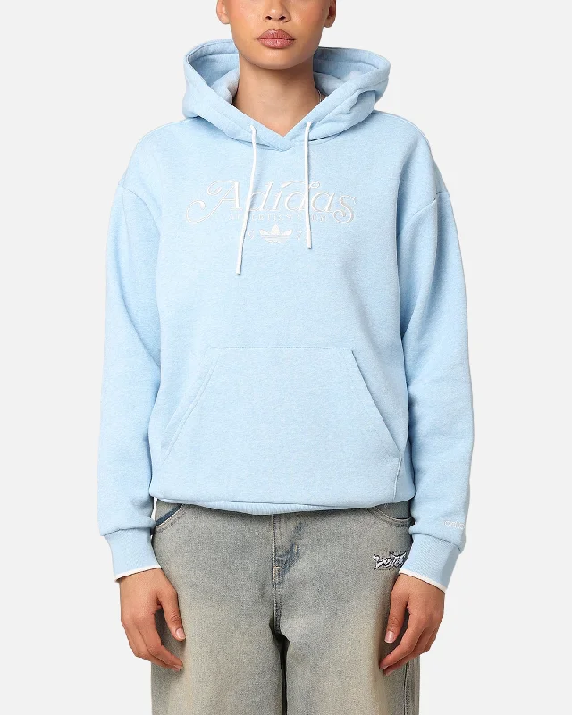 Sports Cool Adidas Women's Graphic Hoodie Clear Sky Mel