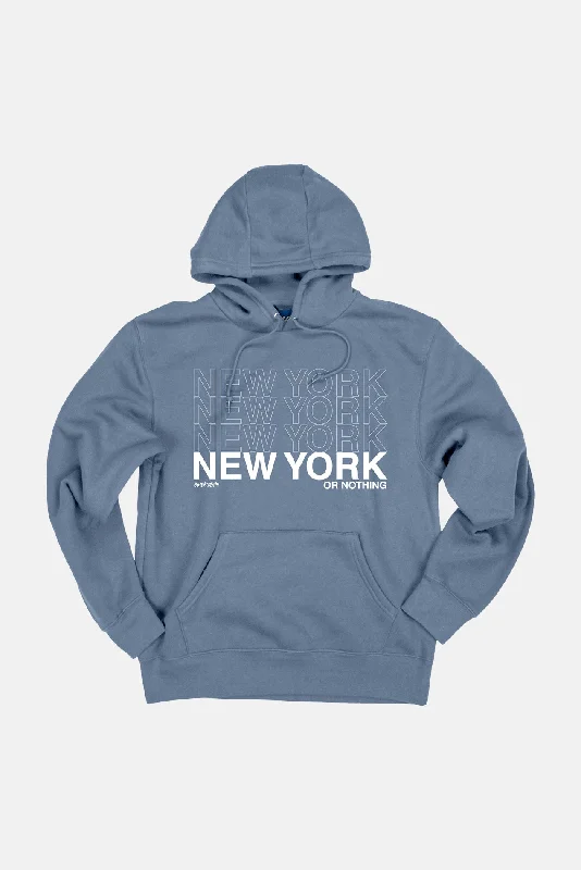 Fresh And Simple New York or Nothing Hoodie Baltic