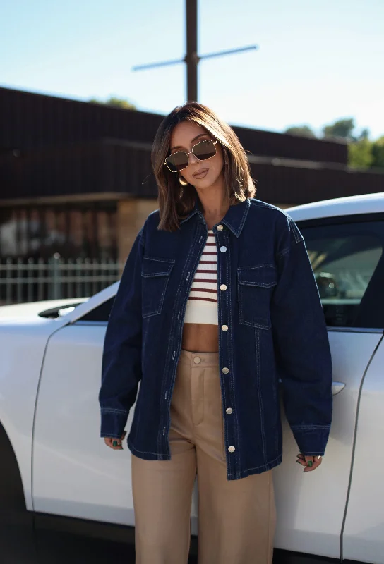 High-quality Fabrics Carrie Denim Jacket