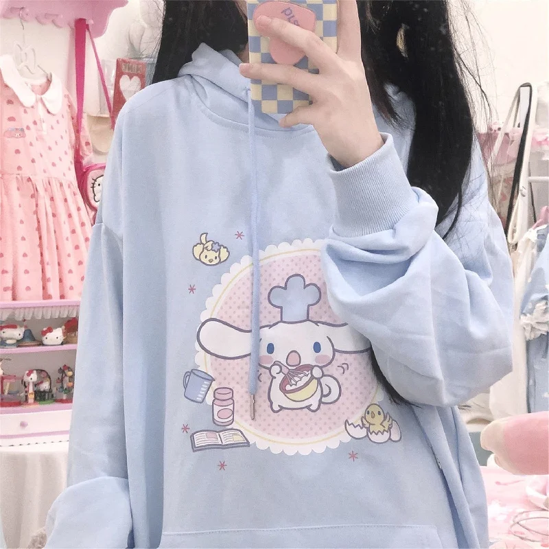 Sweet Girl Cinnamoroll Cake Hoodie