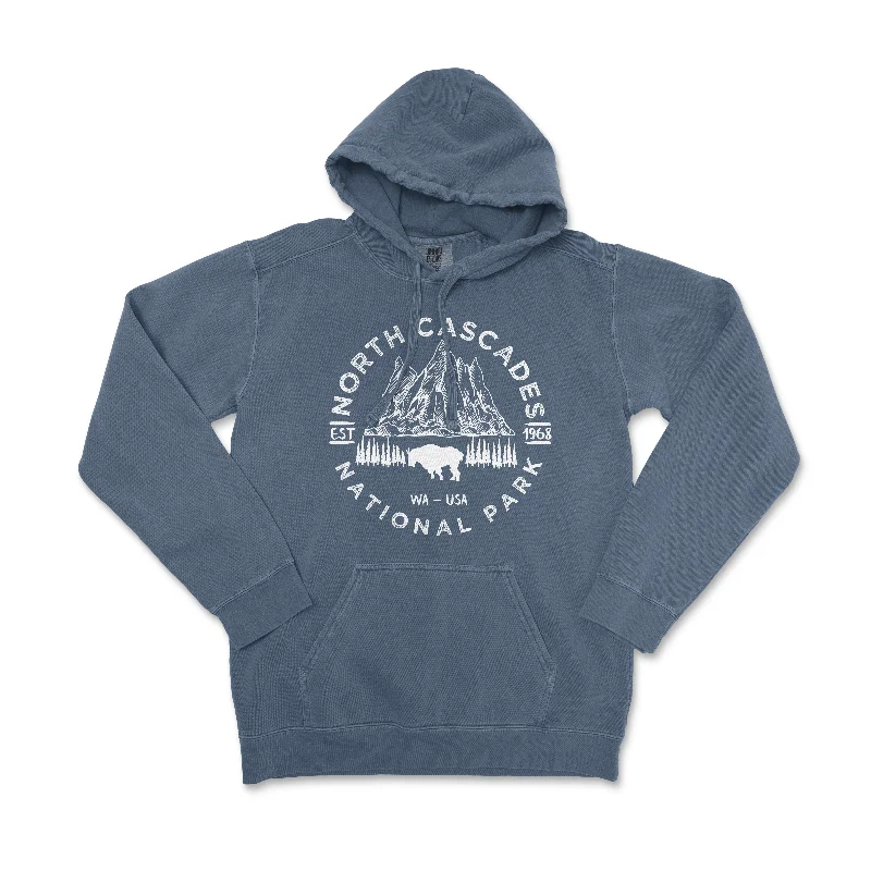 Fashion Style North Cascades National Park Comfort Colors Hoodie