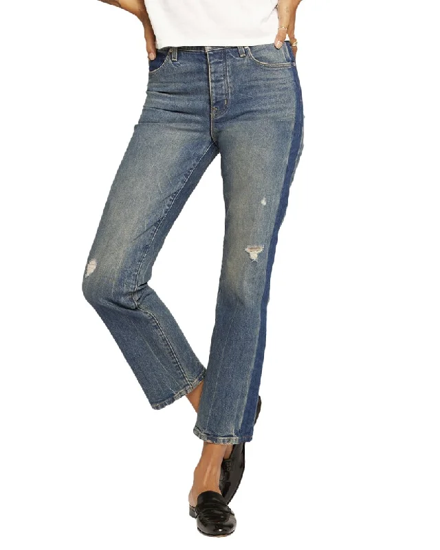 End Of The Year Current/Elliott The Soulmate Wedgewood Slim Straight Jean