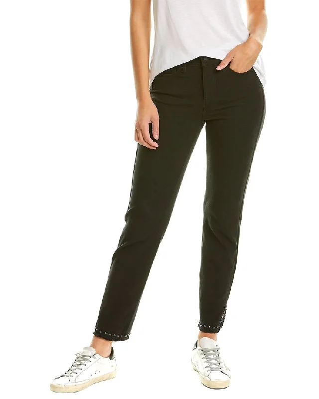 Free and comfortable Curves 360 by NYDJ Shape Black Slim Straight Jean