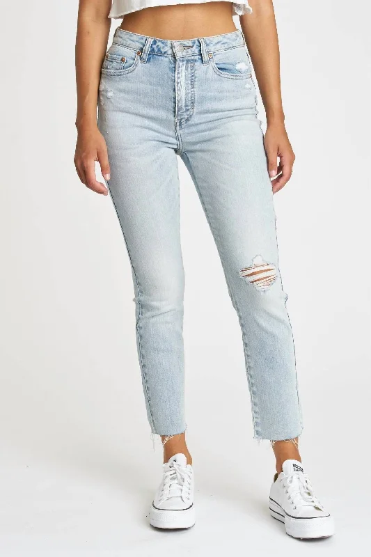 Bright Colors Daily Driver High Rise Jeans In Winner