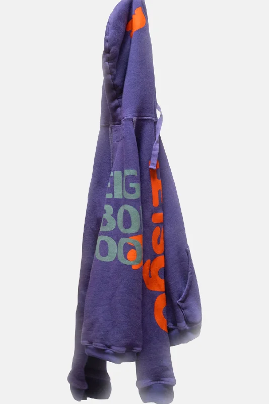 Versatile Items FreeCity Circa'99 Neighborhood LETSGO Polyblend Fluff Hoodie Purple Floor