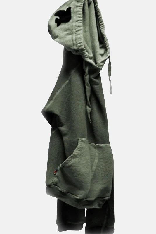 Casual Style FreeCity SuperYumm Oversized Big Hoodie Bag Green