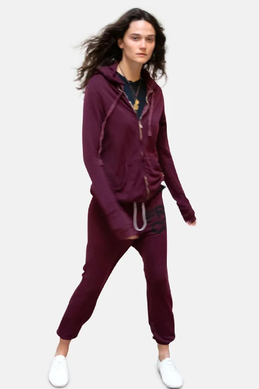 Dessert Matching SUPERFLUFF LUX Zip Hoodie Deep Love