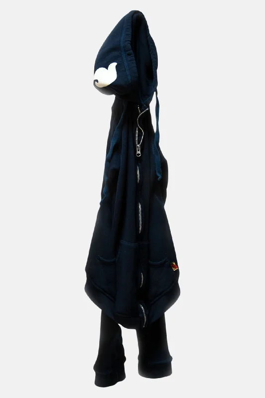 Spring Fashion SUPERFLUFF Lux Zip Hoodie Deepspace Cream