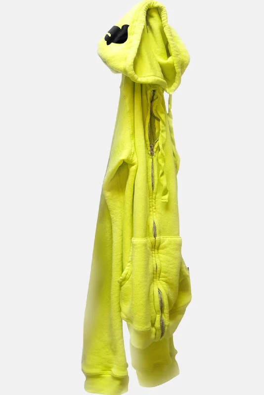 SUPERFLUFF Lux Zip Hoodie Gloyellow