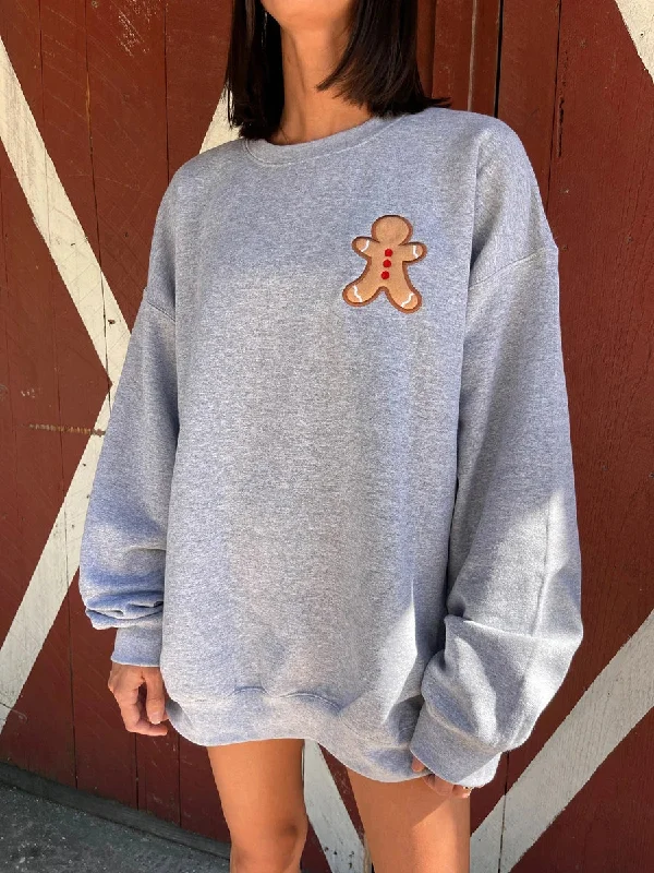 Design Perception Gingerbread Crew Neck Christmas Hoodie