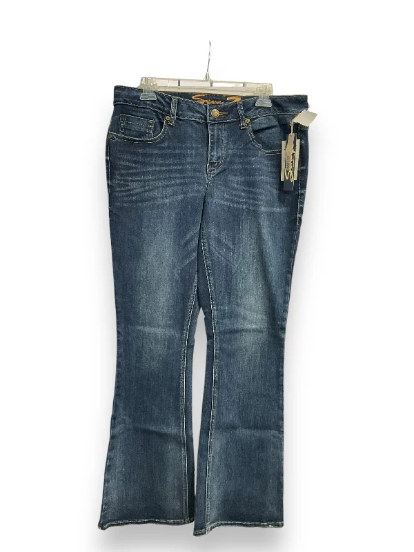 Carefree Jeans Boot Cut By Seven 7 In Blue Denim, Size: 12