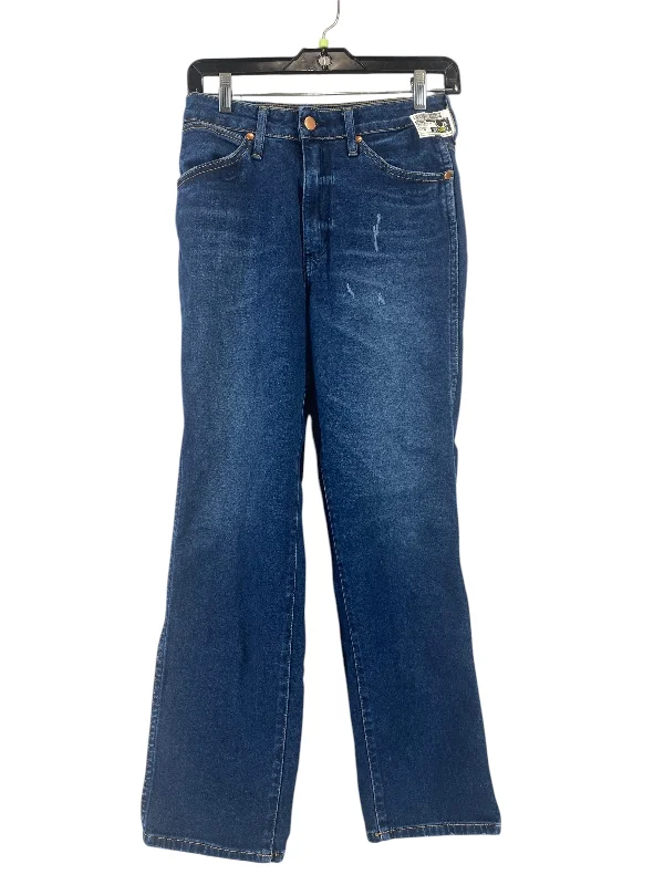 Fresh And Natural Jeans Boot Cut By Wrangler In Blue Denim, Size: 26
