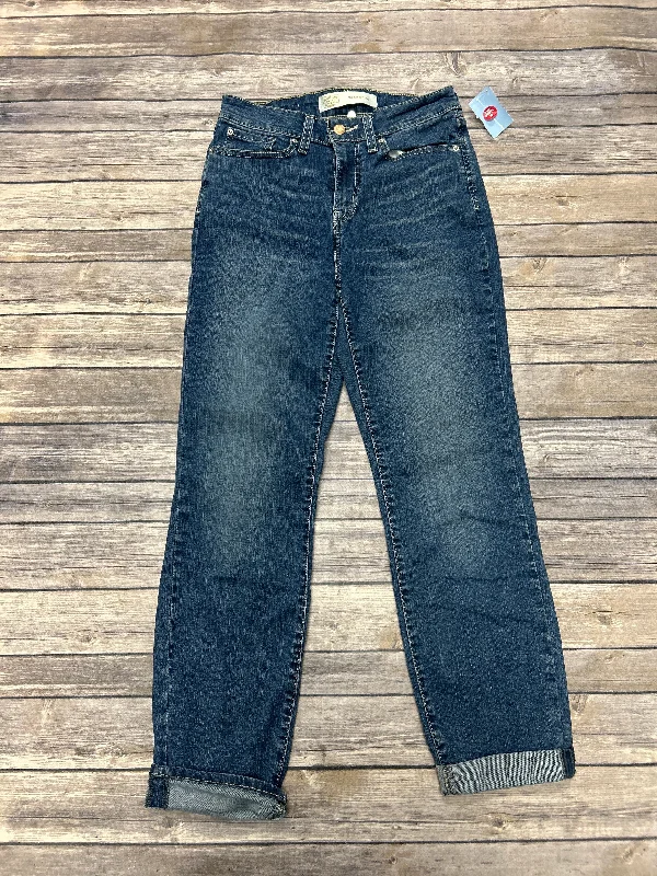 Sports Express Jeans Boyfriend By Levis In Blue Denim, Size: 4