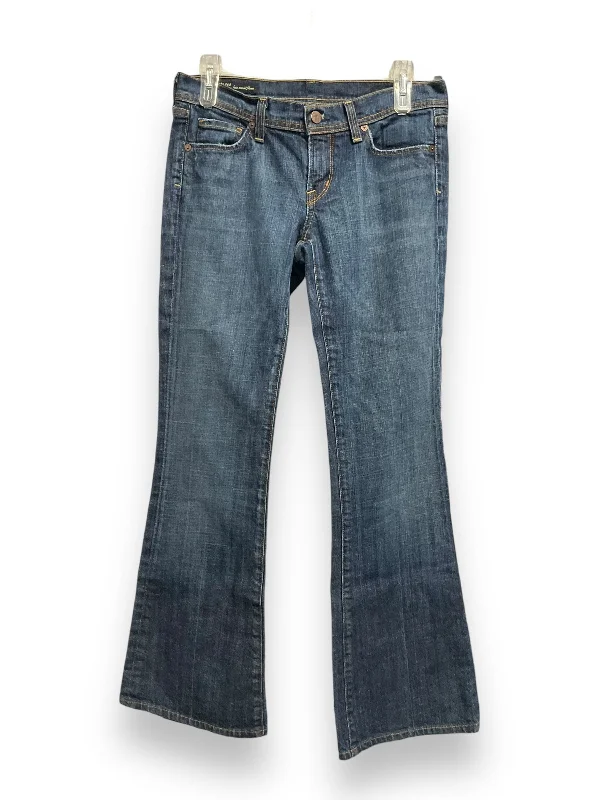 Jeans Flared By Citizens Of Humanity In Blue Denim, Size: 2