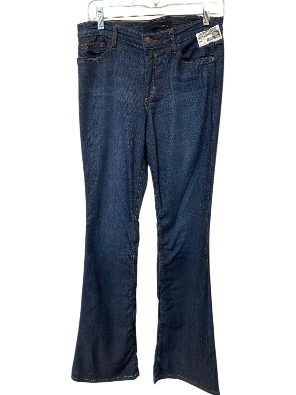 Retro Stripes Jeans Flared By Joes Jeans In Blue Denim, Size: 8